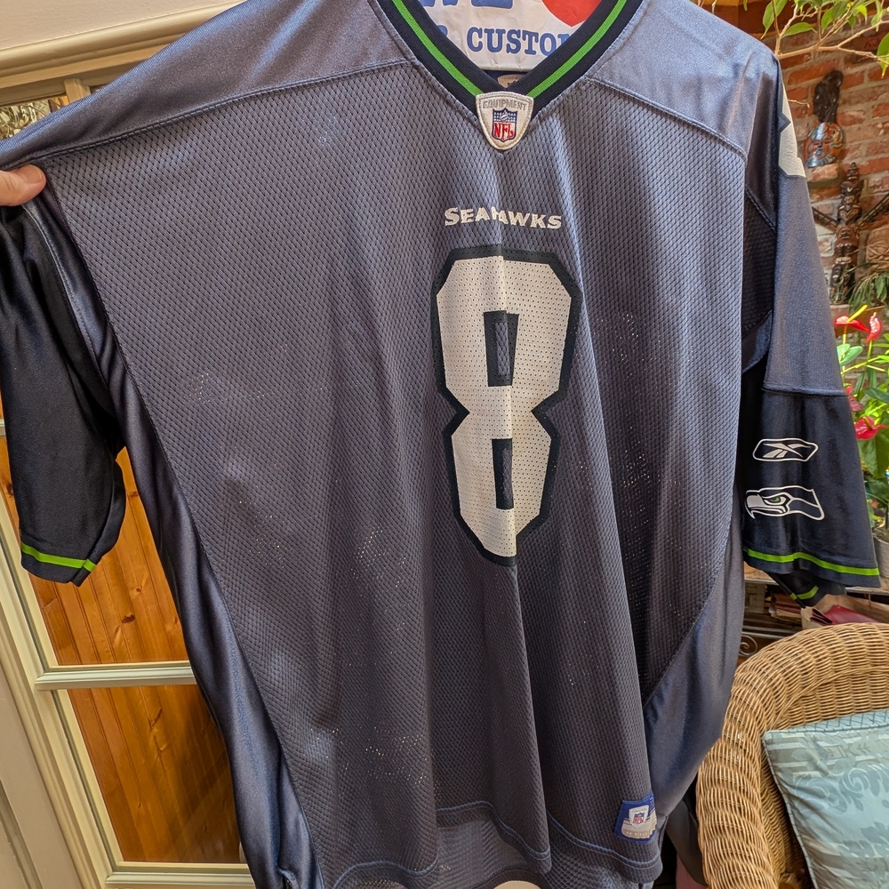 Seattle Seahawks Navy Blue Jersey